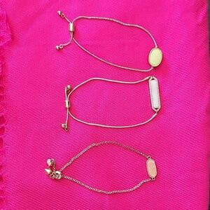 ⭐ 2/$10 or 3/$12 Set of 3 Charming Charlie adjustable bracelets